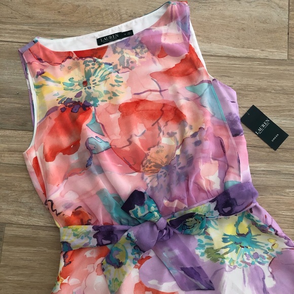 NWT Lauren Ralph Lauren Dress - Picture 6 of 11
